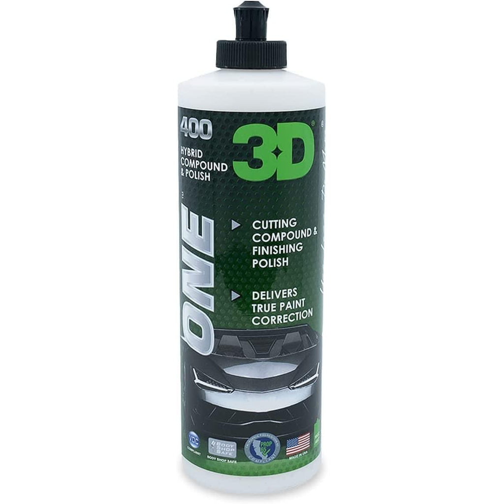 3D Products | 400 One | Hybrid Compound & Polish - Detailers Warehouse
