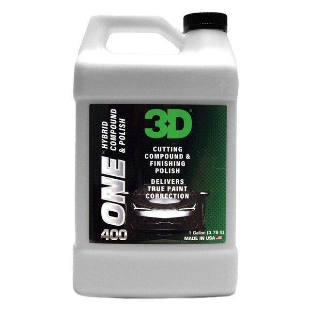 3D Products | 400 One | Hybrid Compound & Polish - Detailers Warehouse