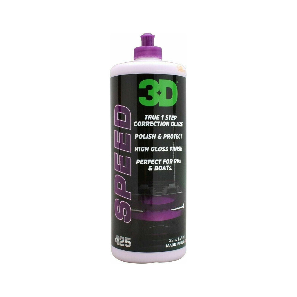 3D Products | 425 Speed | One-Step Correction Glaze - Detailers Warehouse