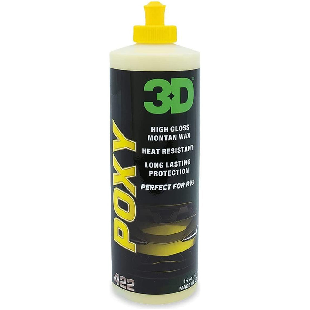 3D Products | Poxy | High Gloss Montan Wax - Detailers Warehouse