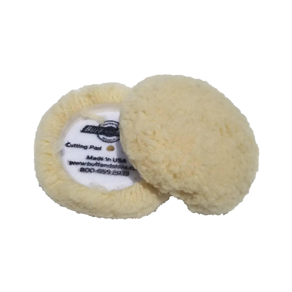 Buff and Shine | 301G | 3.5 Inch 4-Ply Wool Compounding Pad - Detailers Warehouse