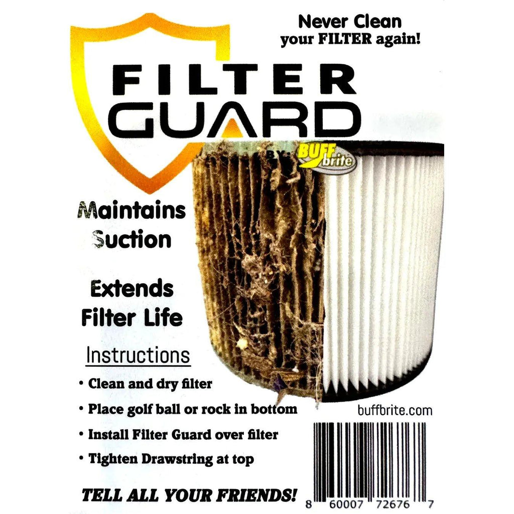 Buff Brite | Filter Guard | Wet/Dry Filter Saver - Detailers Warehouse