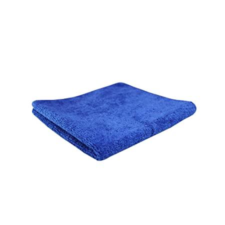 Detailers Warehouse | 350gsm | Blue Edgeless Microfiber Towel - Detailers Warehouse