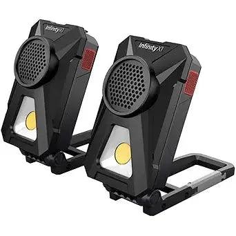 Infinity | X1 | Rechargeable 700 Lumens Worklight with Bluetooth Speakers - Detailers Warehouse