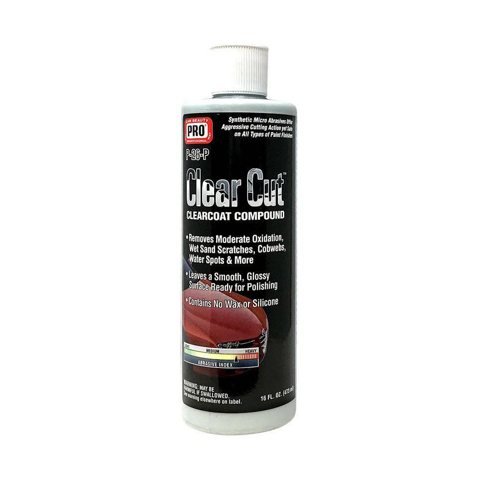 PRO Car Care | P-26 Clear-Cut | Clearcoat Compound - Detailers Warehouse