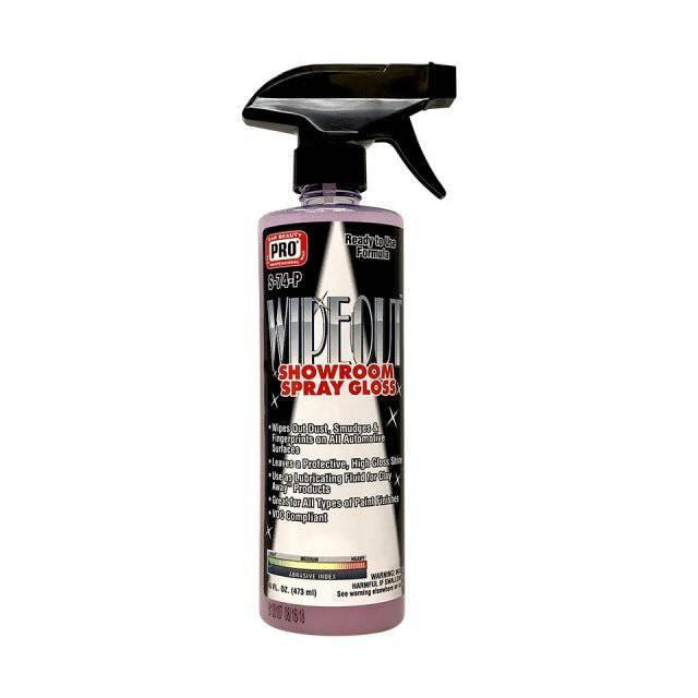 PRO Car Care | S-74 Wipeout | Showroom Detail Spray - Detailers Warehouse