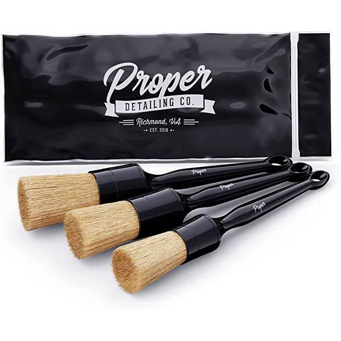 Proper Detailing Co | Boar's Hair Detailing Brushes - Detailers Warehouse