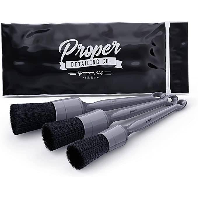 Proper Detailing Co | Interior Detailing Brushes - Detailers Warehouse