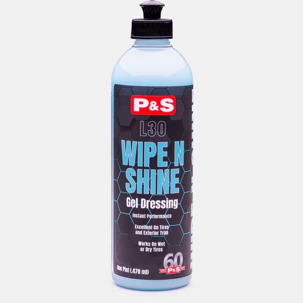 P&S Detail Products | Wipe N Shine | Gel Tire Dressing - Detailers Warehouse