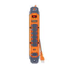 Rigid 8-Outlet Surge Protector (RG608U) - Detailers Warehouse