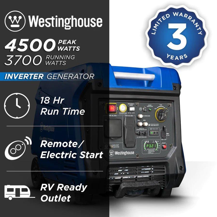 Westinghouse | iGen4500 | Inverter Generator - Detailers Warehouse